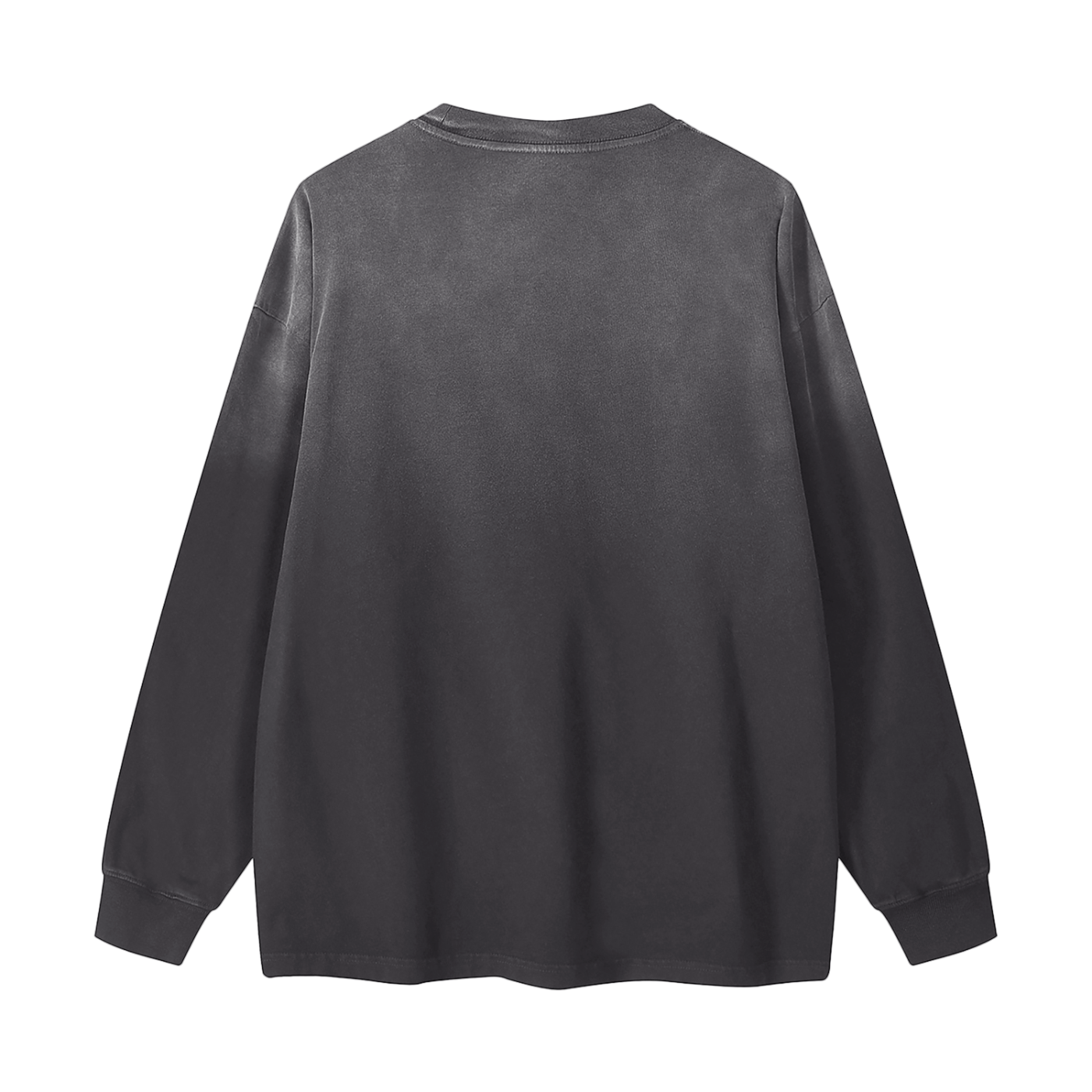 Hidden Like A Pearl In Its Shell — Women's Gradient Wash Long Sleeve Tee | Her Worth Is Above Rubies | 270 GSM