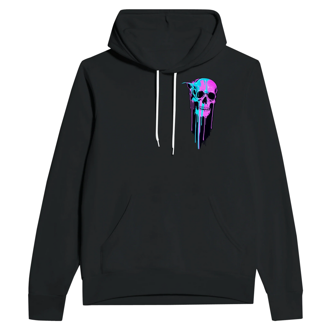LEE'S VAULT Neon Drip Hoodie — affordable luxury streetwear