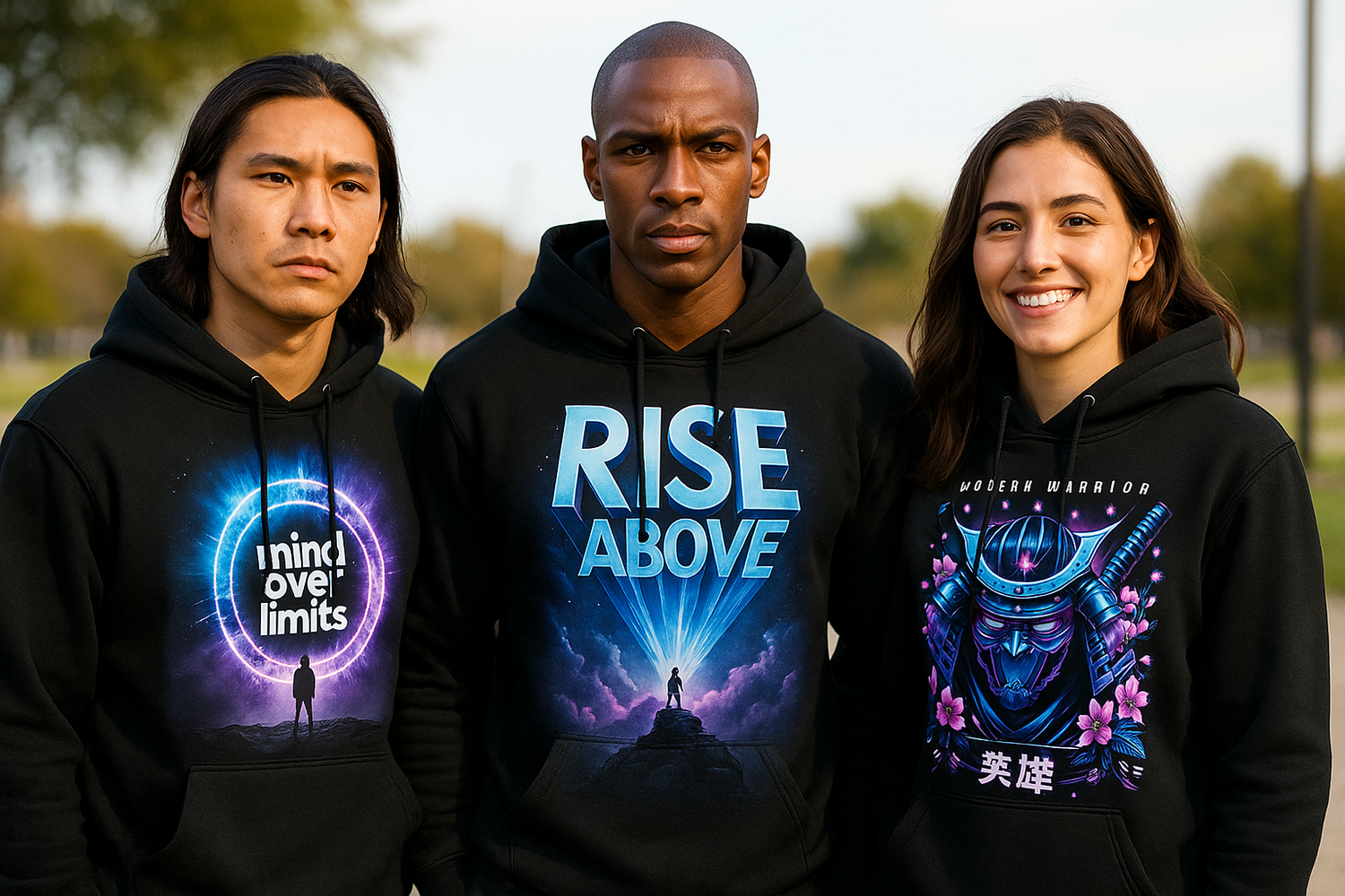 Motivational & Streetwear Hoodies