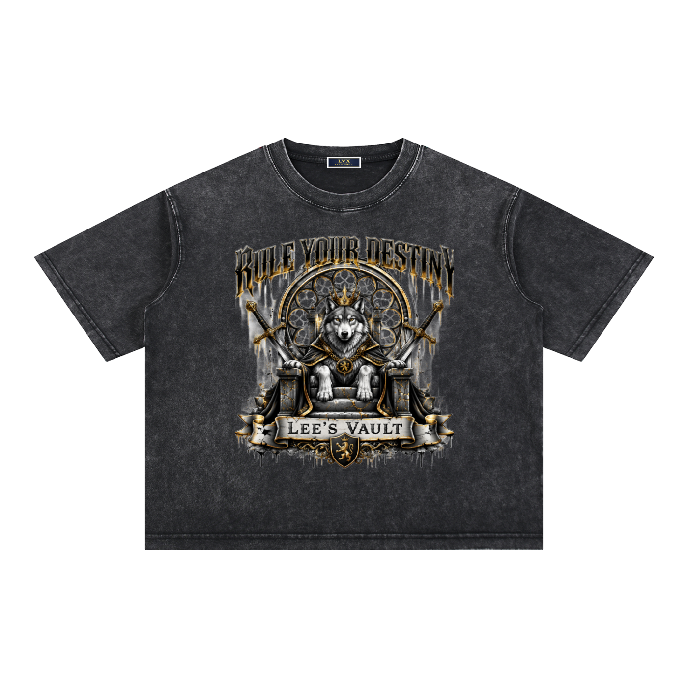 Mineral Wash Boxy Tee | 275 GSM 100% Cotton Oversized Streetwear T-Shirt