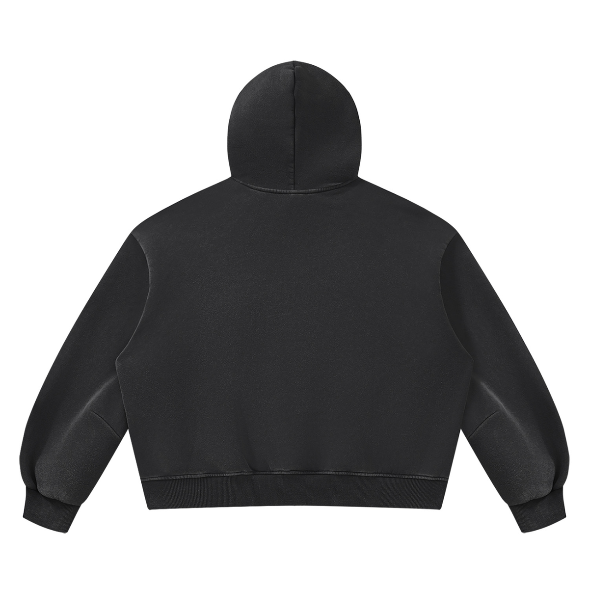 Vintage Wash Boxy Fleece Hoodie | Oversized Drop-Shoulder Pullover | Vault Signature Streetwear Unisex