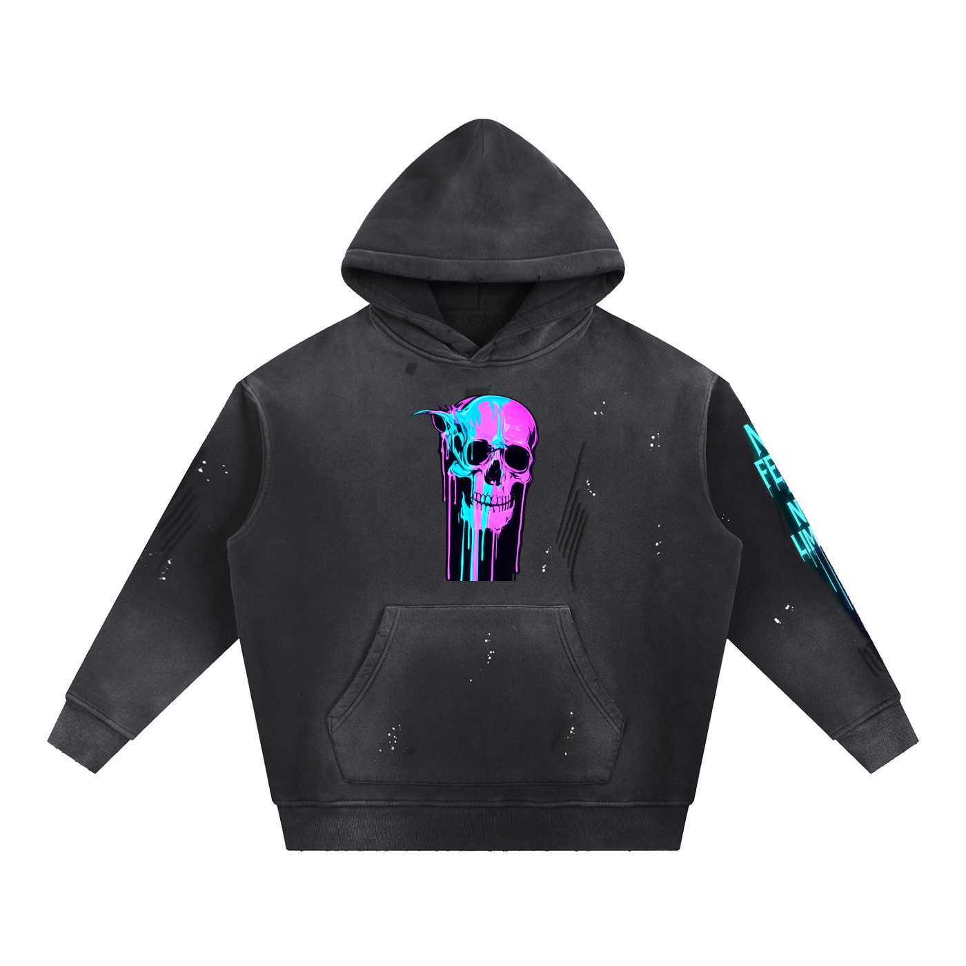 Heavyweight Oversized Washed Hoodie – Unisex Streetwear Pullover | LEE'S VAULT