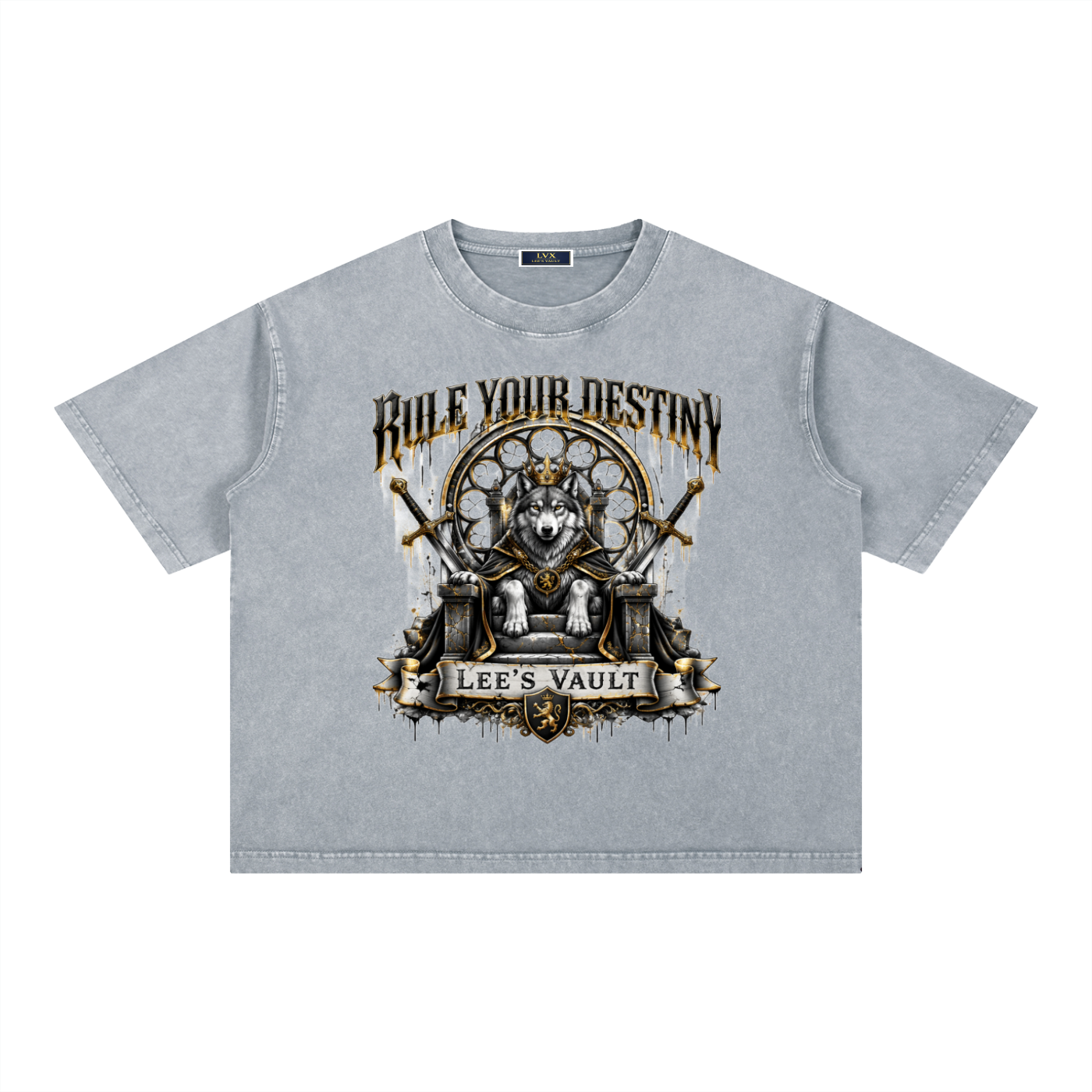 Mineral Wash Boxy Tee | 275 GSM 100% Cotton Oversized Streetwear T-Shirt