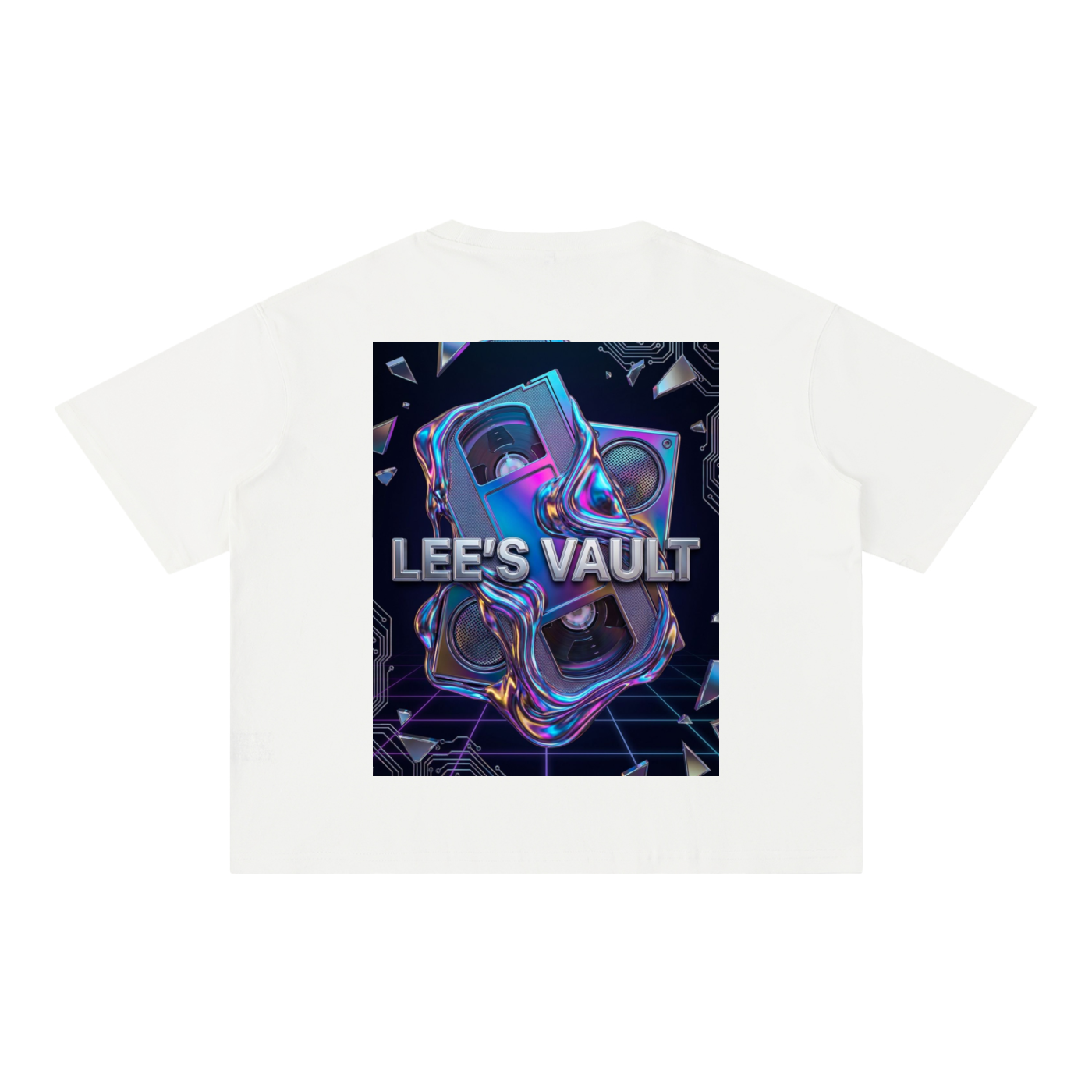Mineral Wash Boxy Cotton T-Shirt