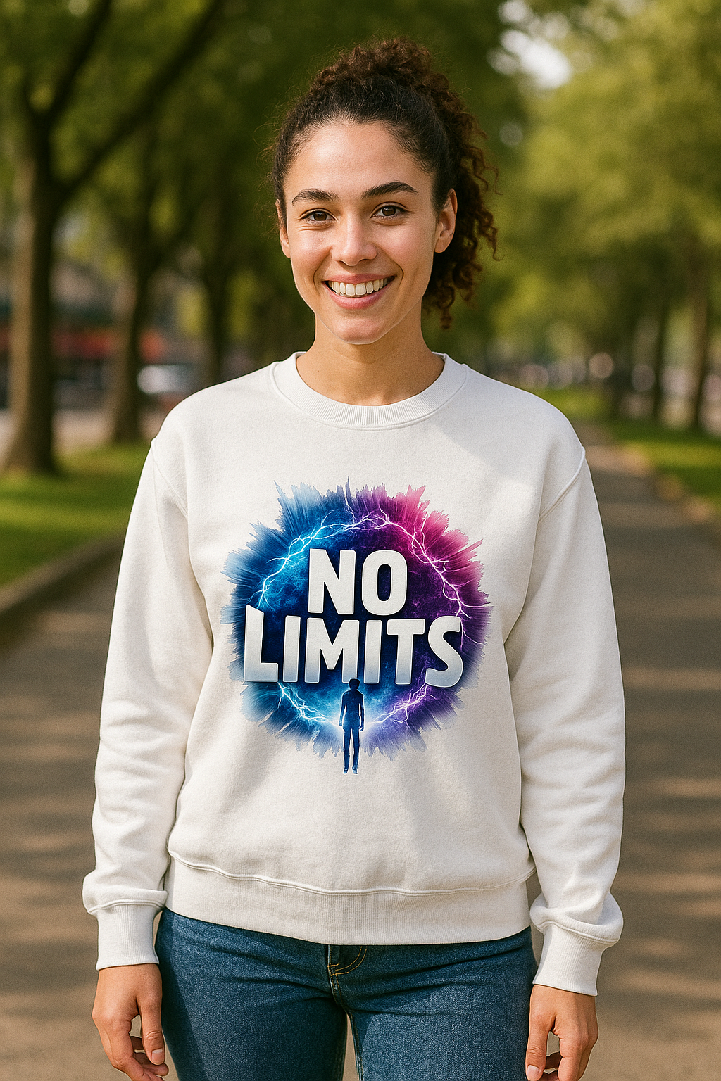 NO LIMITS Streetwear – High-Achiever Apparel for Dream Builders | Cosmic Power Hoodie / Tee / Sweatshirt