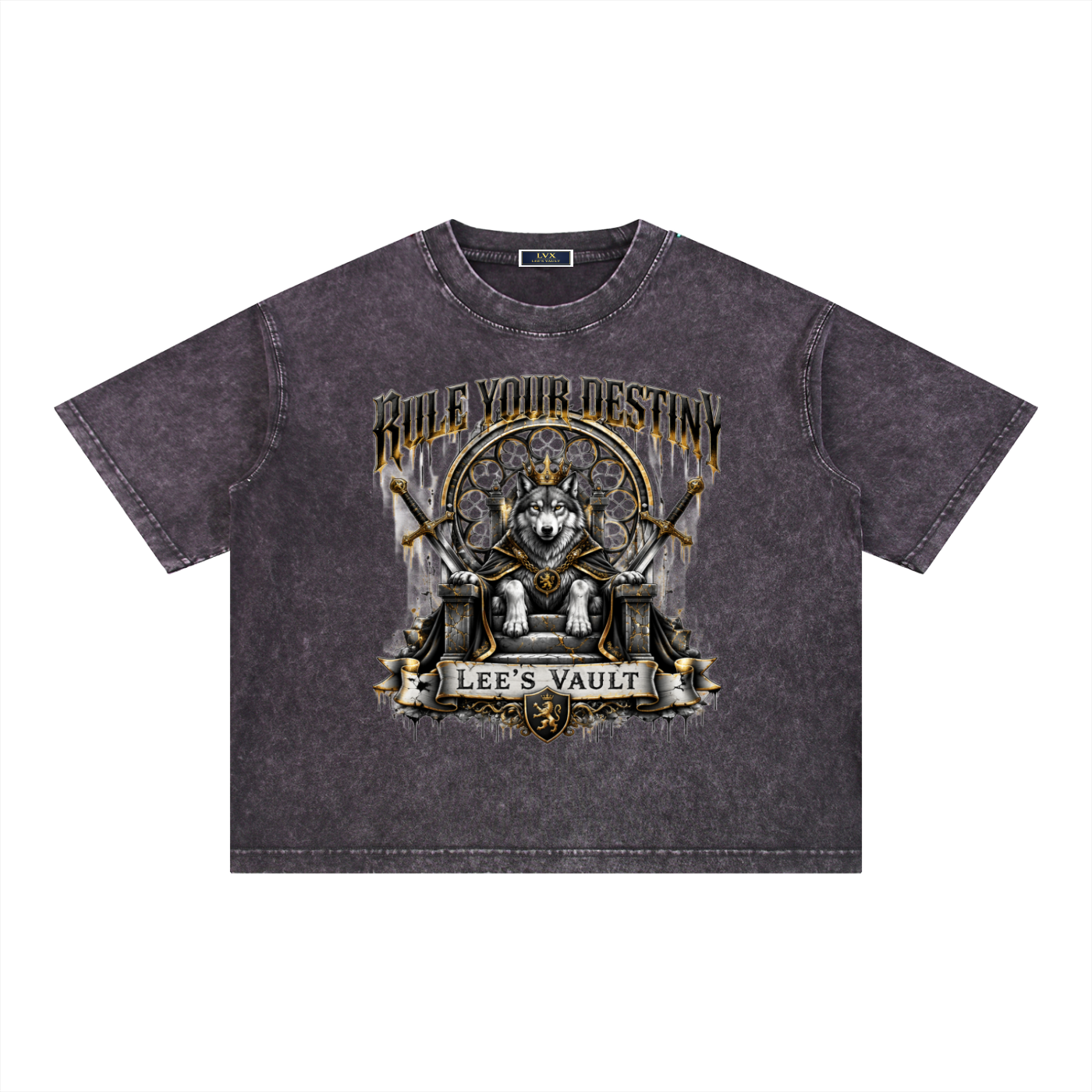 Mineral Wash Boxy Tee | 275 GSM 100% Cotton Oversized Streetwear T-Shirt