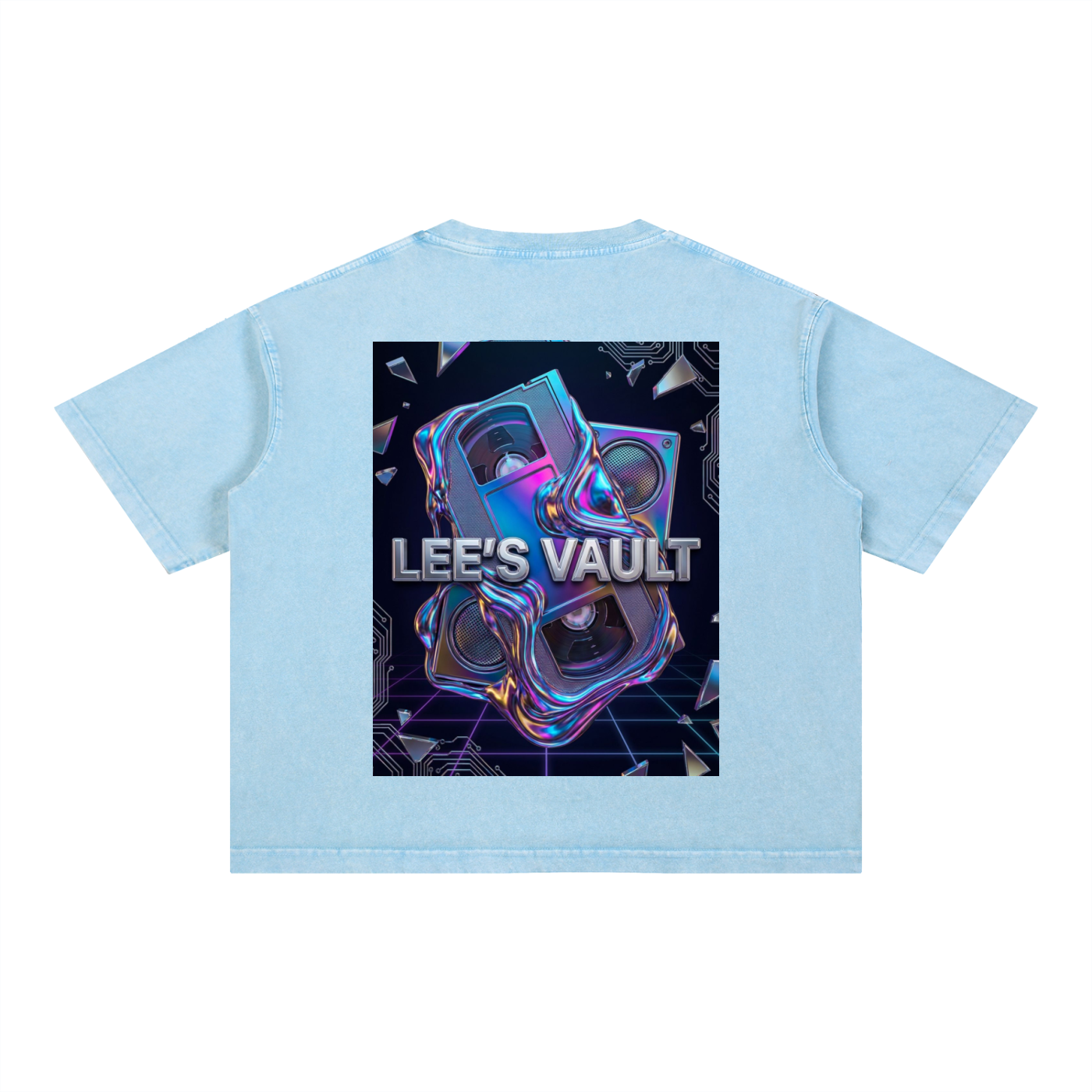 Mineral Wash Boxy Cotton T-Shirt