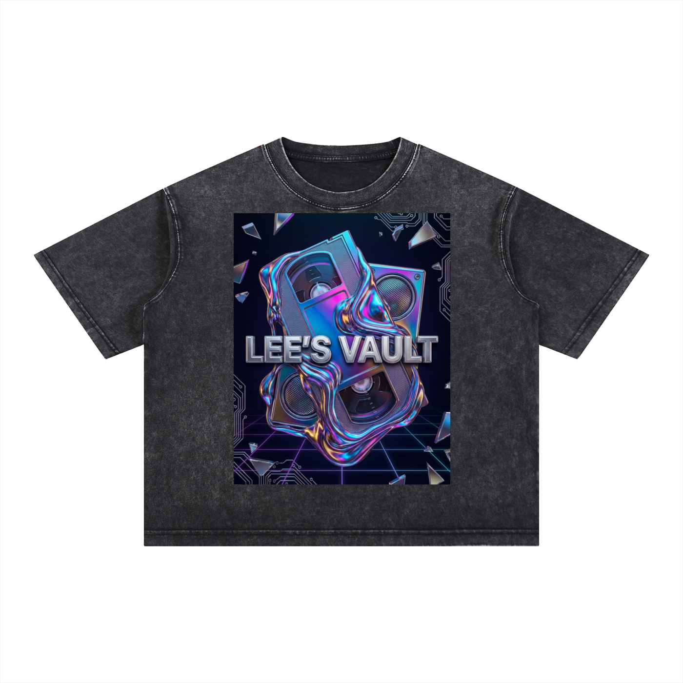 Vintage Wash Oversized Boxy T-Shirt – Premium Streetwear Tee | LEE'S VAULT