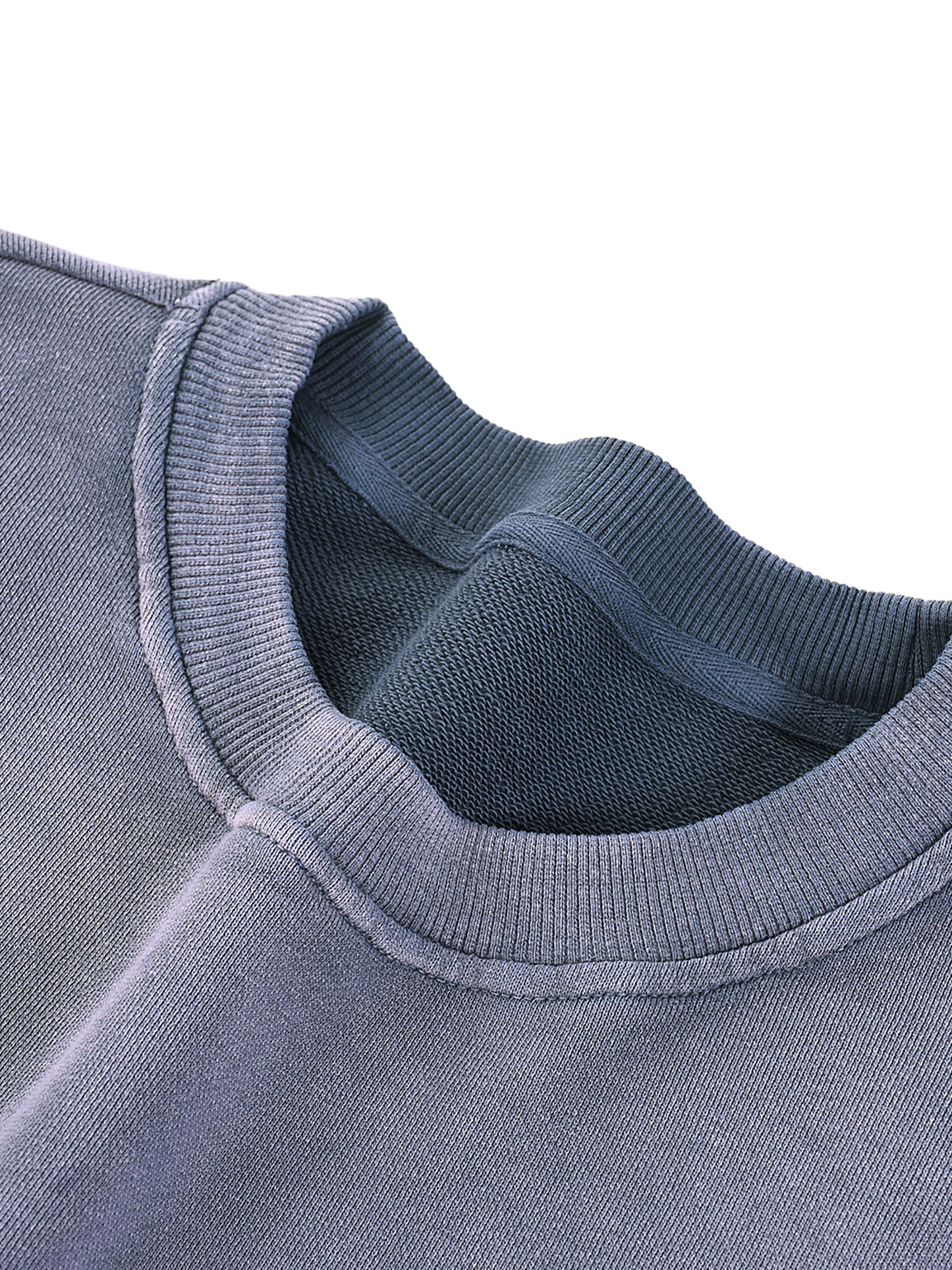 Sunfade Drop-Shoulder Cotton Sweatshirt