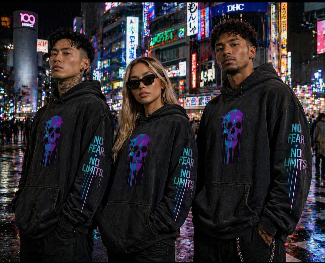 Heavyweight Oversized Washed Hoodie – Unisex Streetwear Pullover | LEE'S VAULT