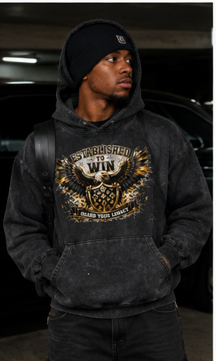 Vintage Washed Frayed Fleece Hoodie | Distressed Streetwear Pullover | Vault Essential Unisex