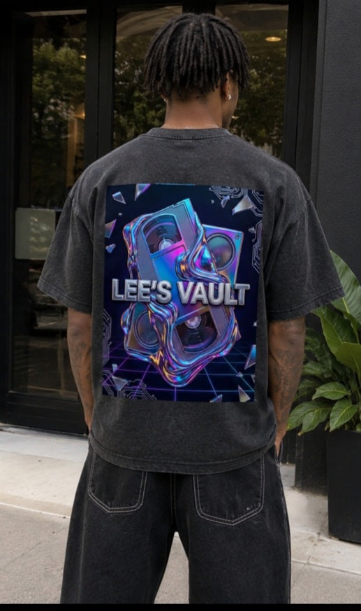 Mineral Wash Boxy Cotton T-Shirt