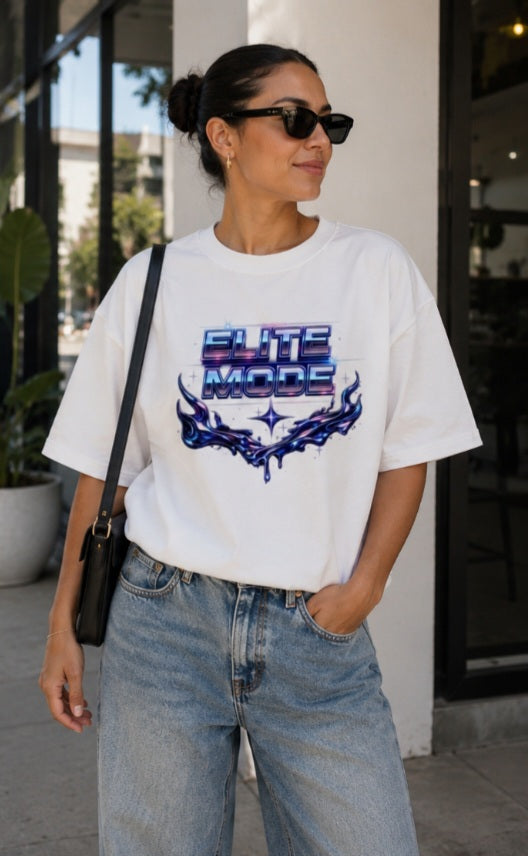 Mineral Wash Boxy Cotton T-Shirt